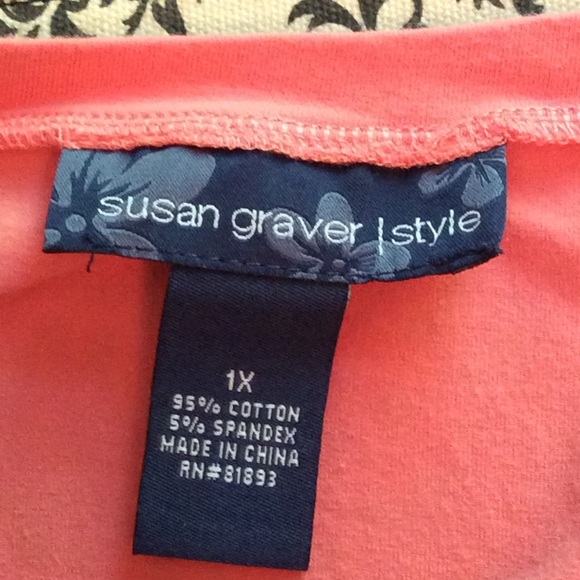Coral Jacket by Susan Graver, Size 1X - Picture 5 of 5